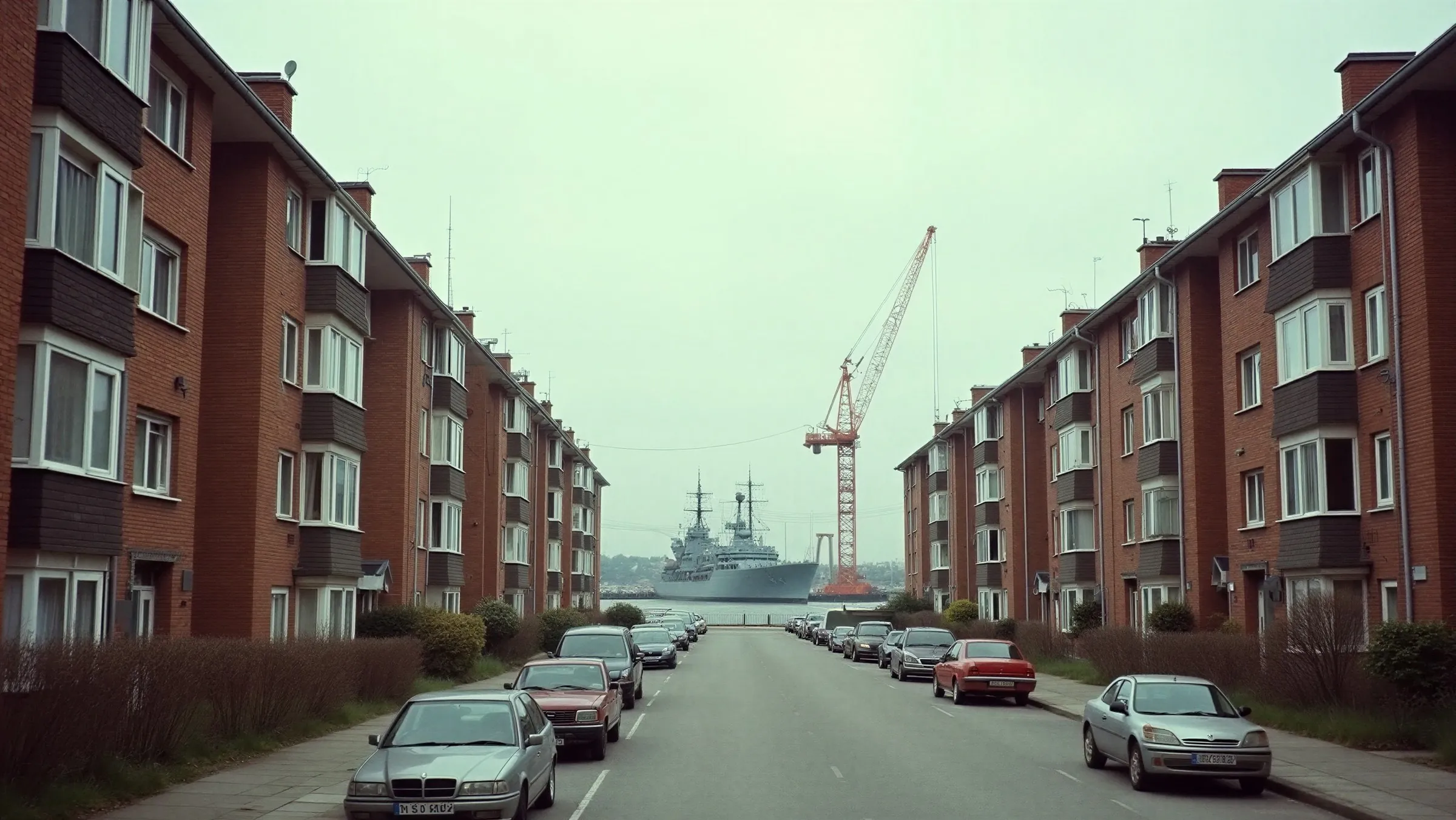 Strassenzug in Wilhelmshaven
